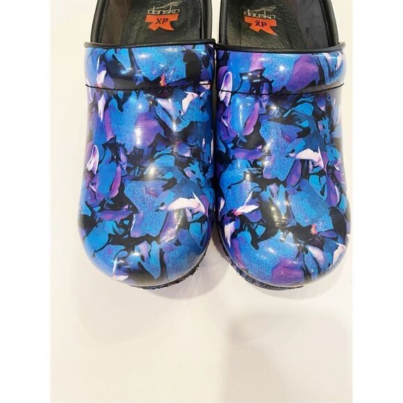 Dansko XP Peofessional Clogs Slip On Size 38 Blue Purple - Picture 2 of 8